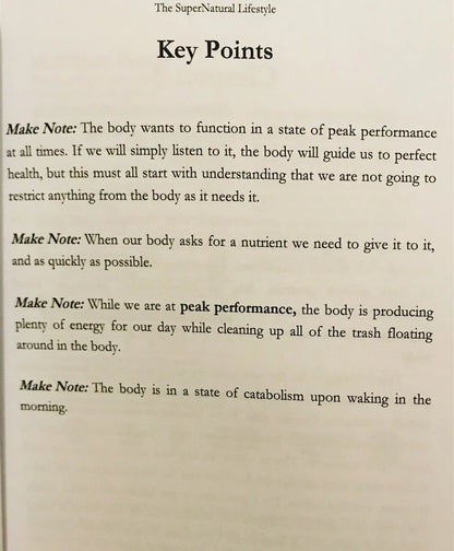 The SuperNatural Lifestyle "Paperback"