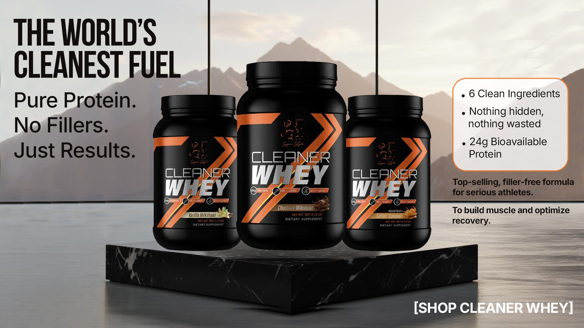 worlds Cleanest Whey powder