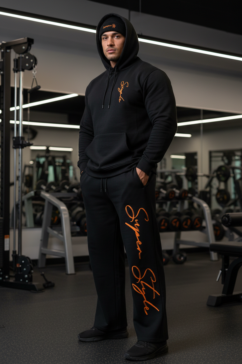 SS Wide-leg joggers