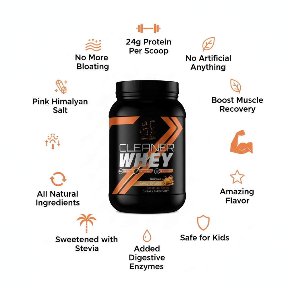 2lb Cleaner Whey - Salted Caramel