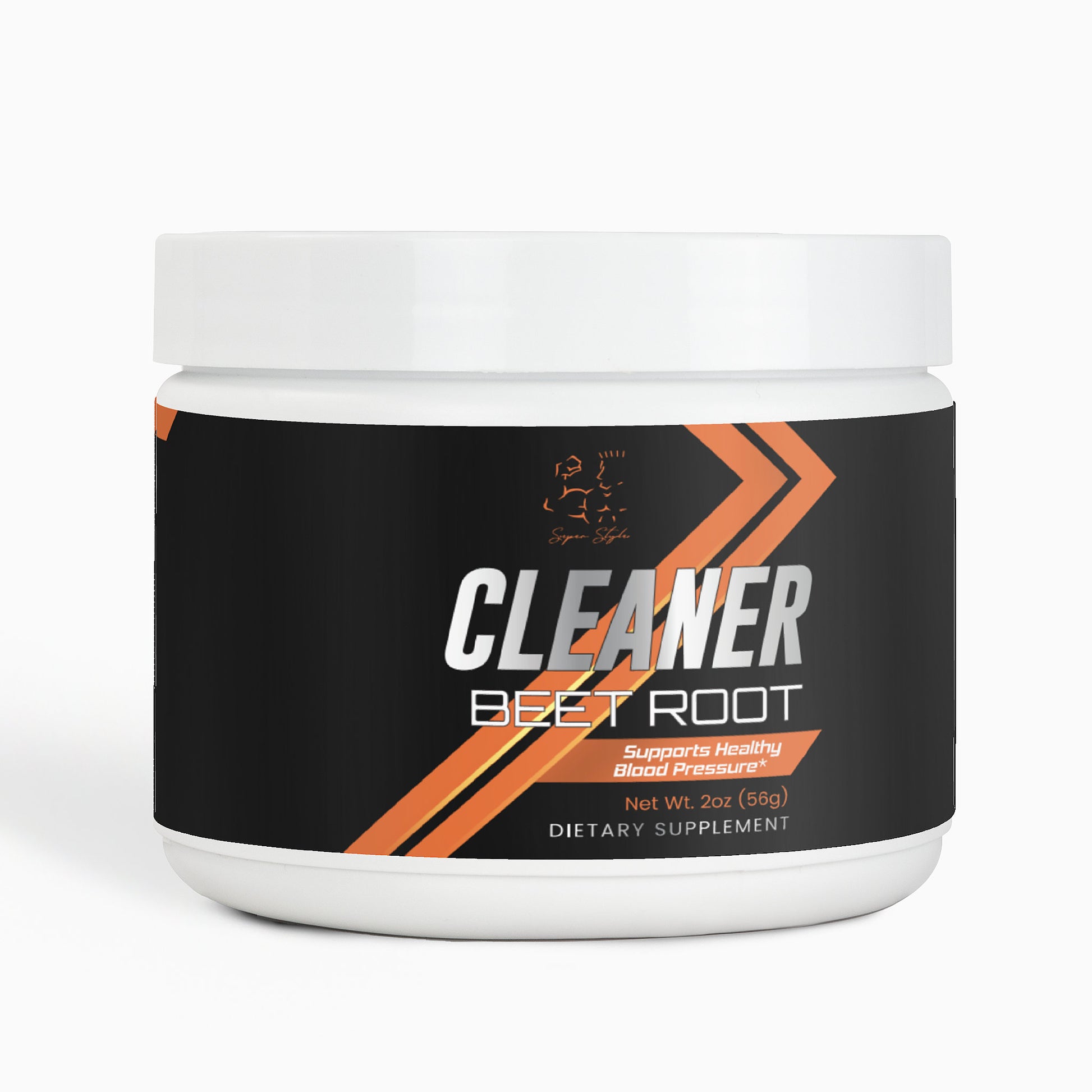 Container of Cleaner Beetroot Powder dietary supplement