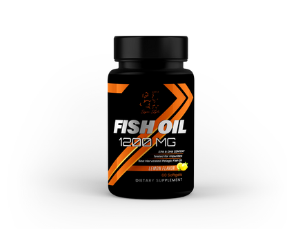 Super Style Fish Oil 1200 bottle — front