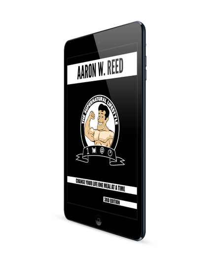 Inside preview page from The SuperNatural Lifestyle eBook showing layout and text.