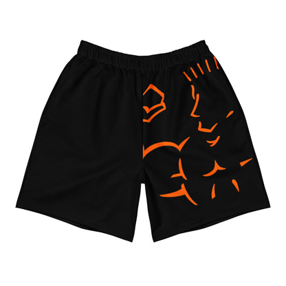 Jumbo icon athletic long shorts 6.3 inch inseam recycled polyester front view