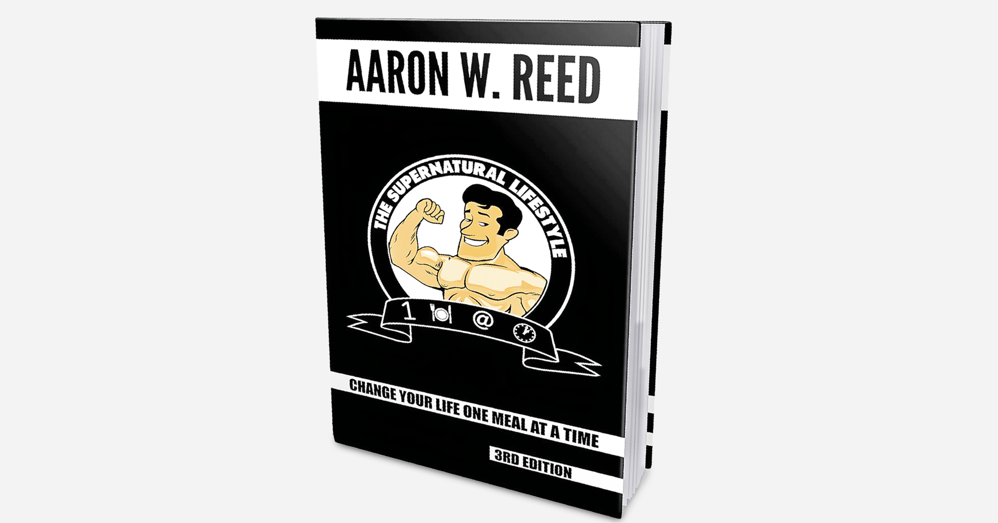 SuperNatural Lifestyle eBook 3rd Edition cover featuring Aaron W. Reed’s program logo and tagline.