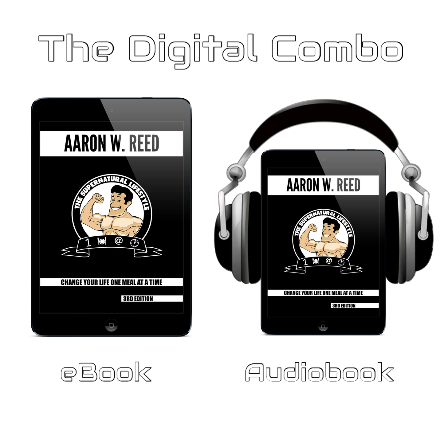 The SuperNatural Lifestyle digital combo by Aaron W. Reed featuring eBook and audiobook versions, 3rd Edition.