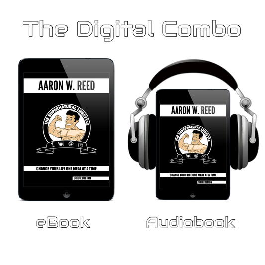 The SuperNatural Lifestyle digital combo by Aaron W. Reed featuring eBook and audiobook versions, 3rd Edition.